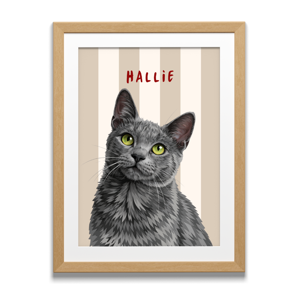 The Good Boy Pet Portrait