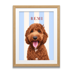 The Good Boy Pet Portrait