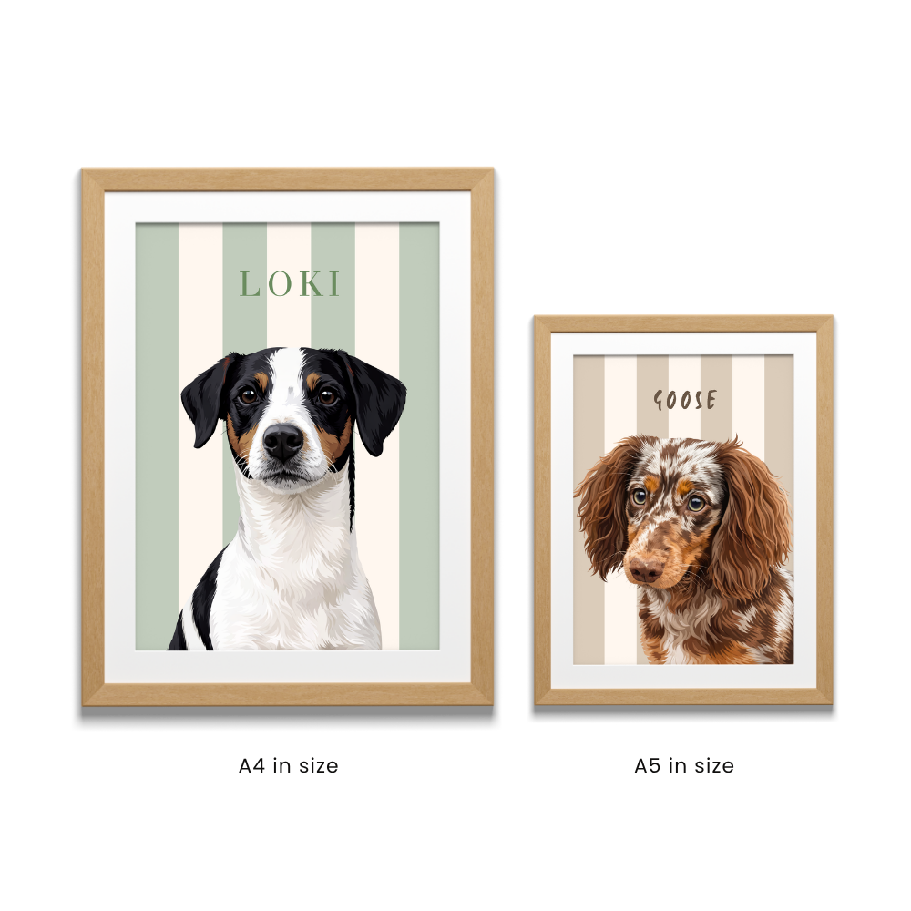 The Good Boy Pet Portrait