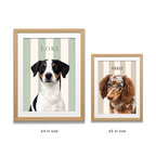 The Good Boy Pet Portrait