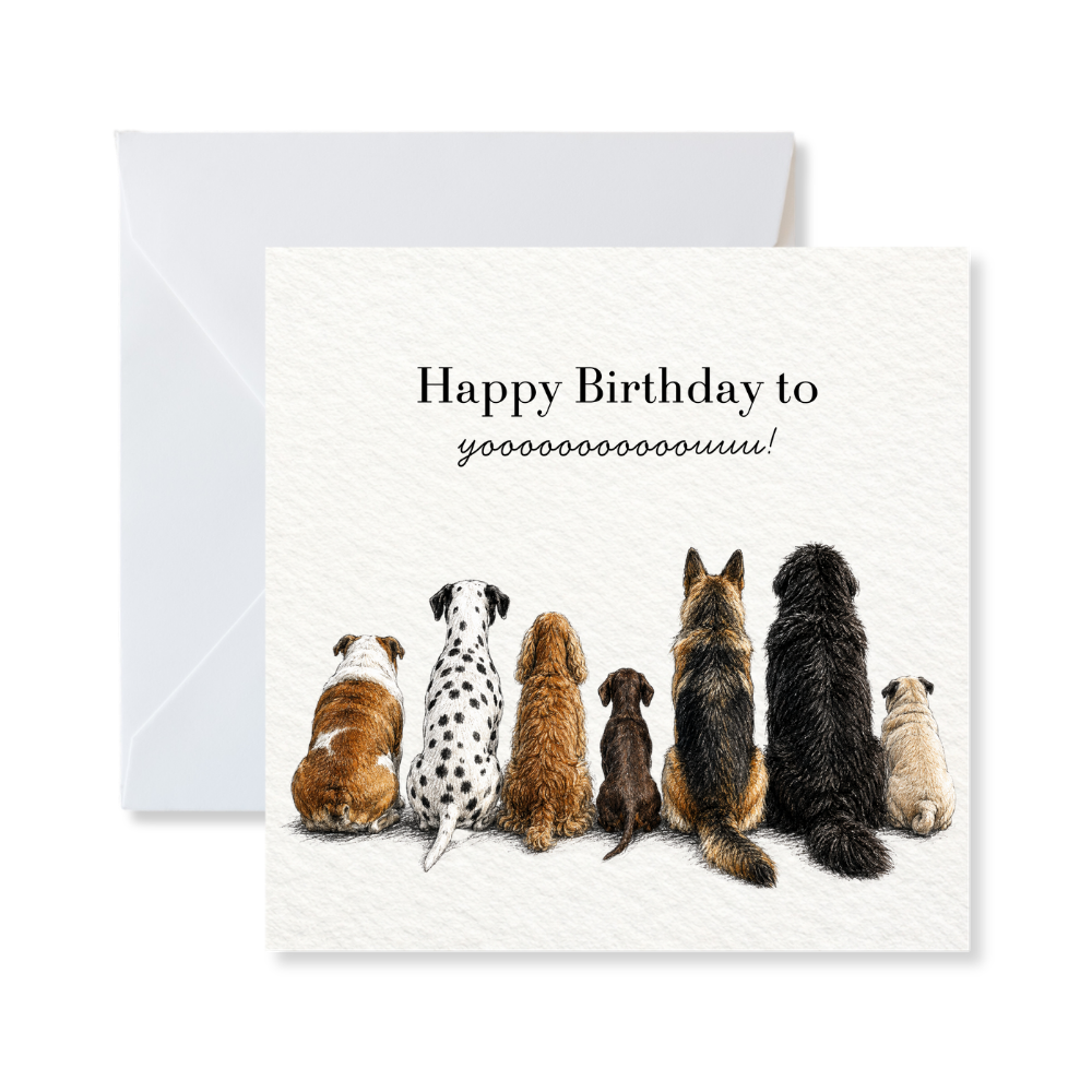 "Happy Birthday to Yoooouu!" - Birthday Card